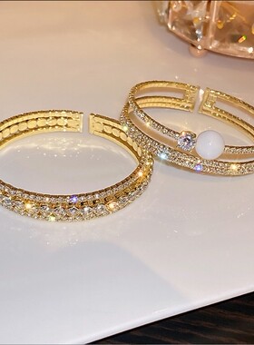 时尚手链女开口手镯网红手饰品