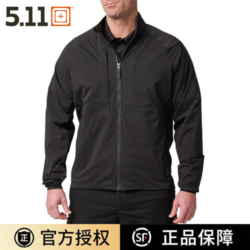 美国5.11男户外休闲外套511战术外套春弹力风壳夹克48390