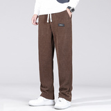 男士裤子春夏新款潮牌垂感直筒灯芯绒休闲裤男春秋款1089-P55，男装休闲裤，电商A318