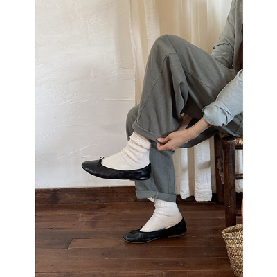 独家定染水泥绿工装裤