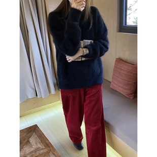 雏菊BellisPerennis2026AW 牦牛绒/匹马棉色织双色灯芯绒裤