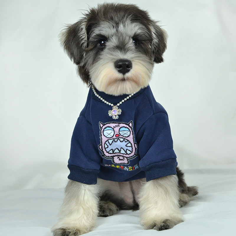 狗狗衣服柴犬柯基雪纳瑞泰迪比熊可卡猫咪美短银渐层德文加绒卫衣
