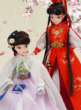 芭比娃娃女女孩玩具生日礼物