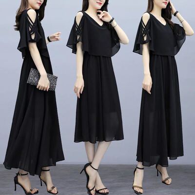 200斤mm洋气大码连衣裙新款夏装