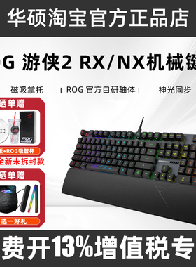 ROG玩家国度游侠2 RX/NX电竞游戏电脑有线机械键盘数字小键盘掌托