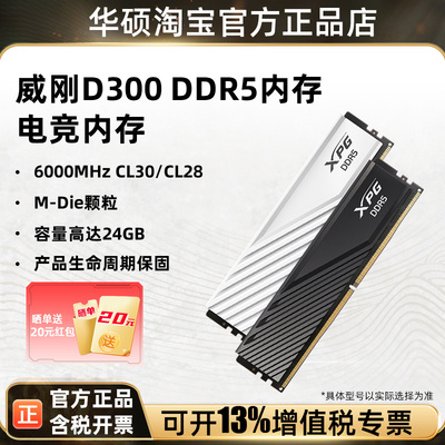 威刚XPG威龙D300台式机内存条