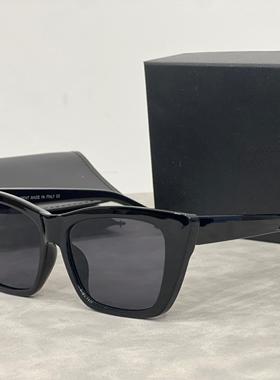 2025新款黑色方框防紫外线墨镜