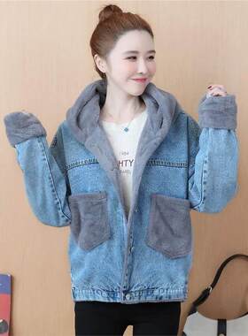 冬季宽松休闲韩版棉服加