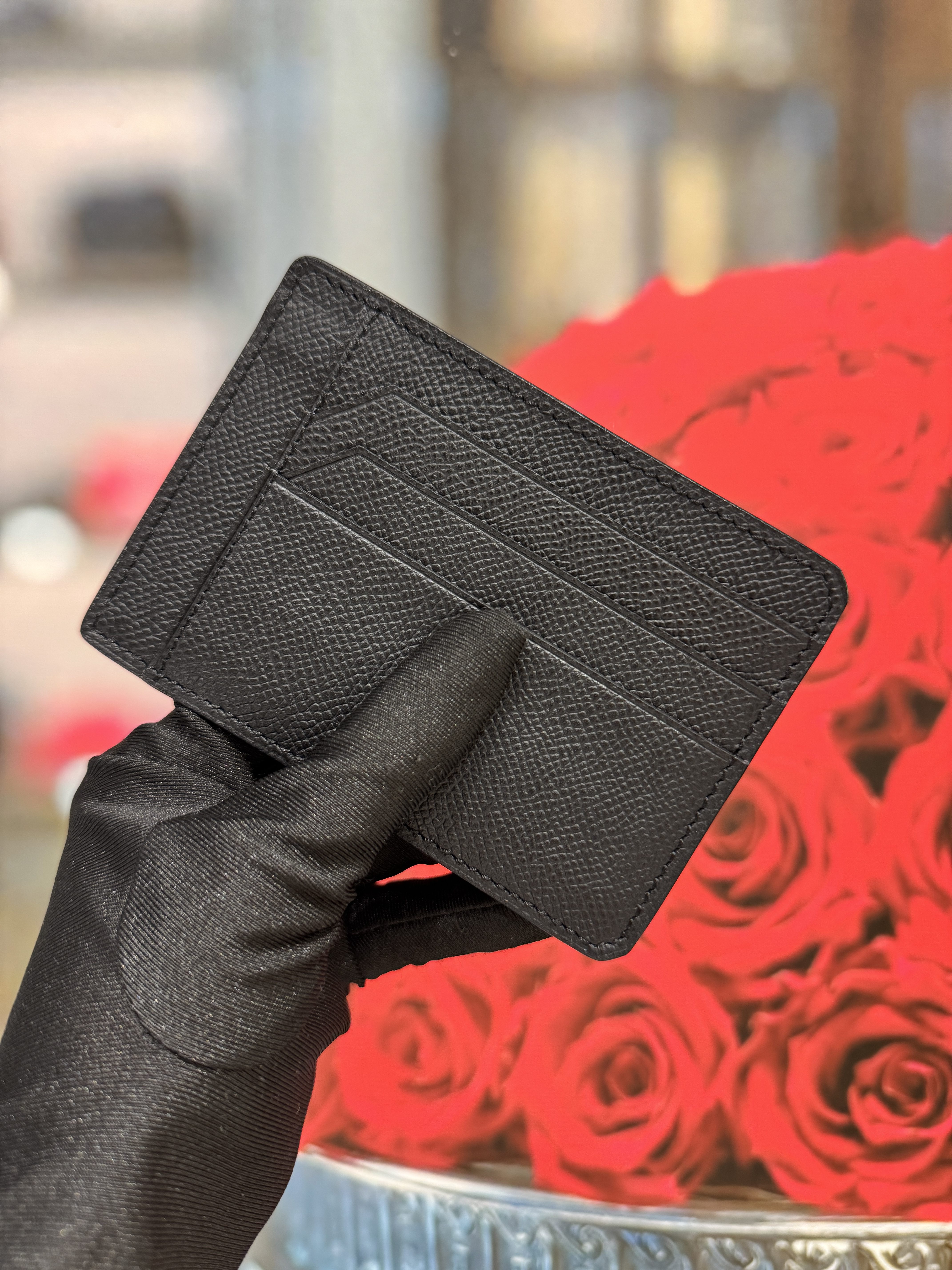 牛皮8cc卡包进口ep手掌纹牛皮男士多功能卡套真皮卡包多卡位送礼