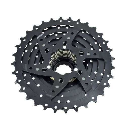 VG Sports 10速山地公路自行车飞轮黑色卡式耐磨轻量10速11-32T