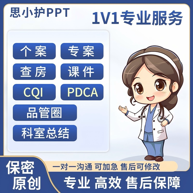 品管圈医学护理ppt代写代制作个案查房课件pdca专题案例分析qcc图片