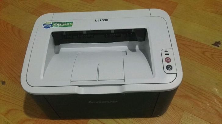 二手联想lj1680黑白激光打印机家用学生打印凭证资料a4纸办公文件