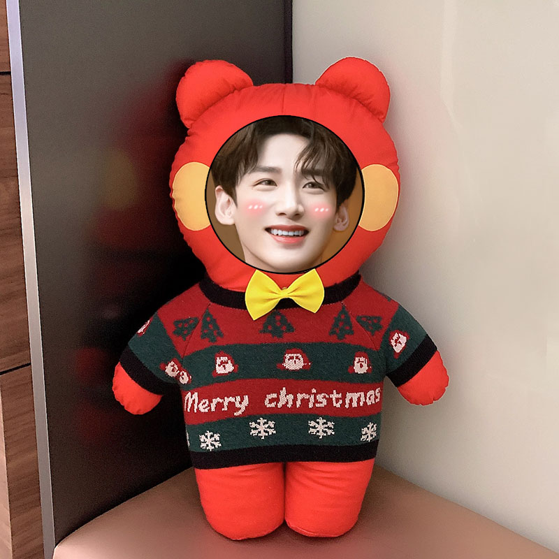 陪你睡觉抱枕毛衣玩偶