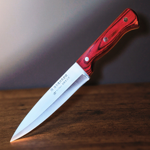 屠宰尖刀德国钢宰羊剥皮刀剔骨刀杀猪放血刀特快免磨分割专用切肉