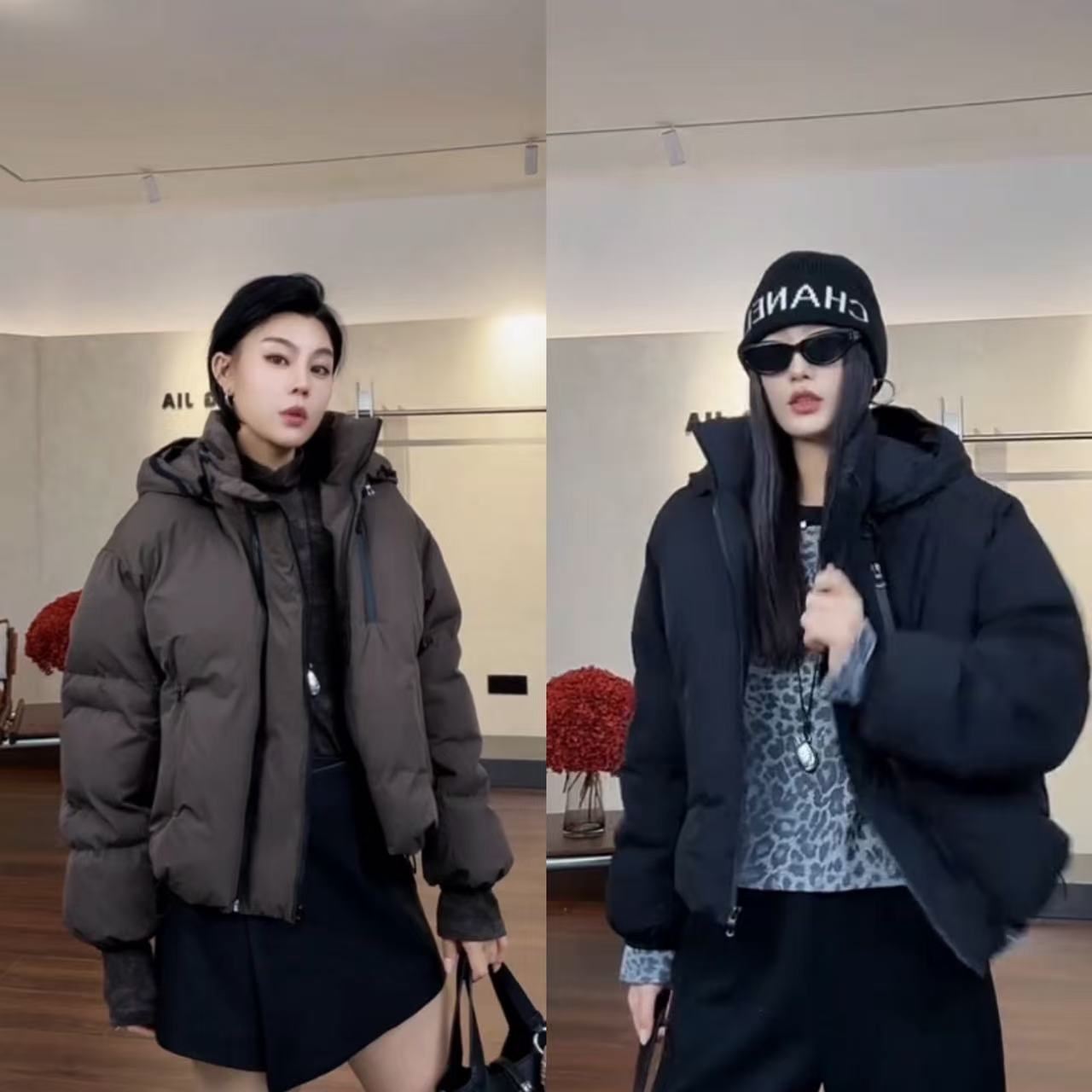 菲林家FL 9108【难得一见】 加棉设计感双拉链棉服