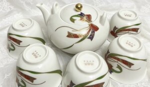 日本婚纱设计师Yumi Katsura金标桂由美唯美喝茶茶壶套装