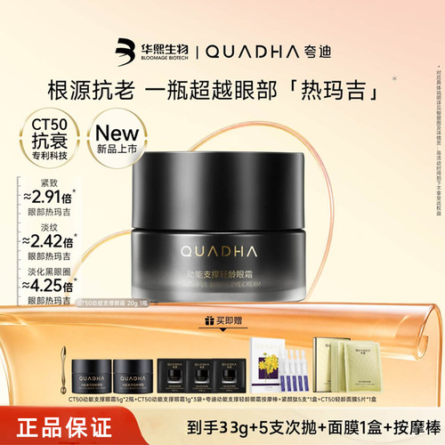 华熙生物夸迪CT50动能眼霜