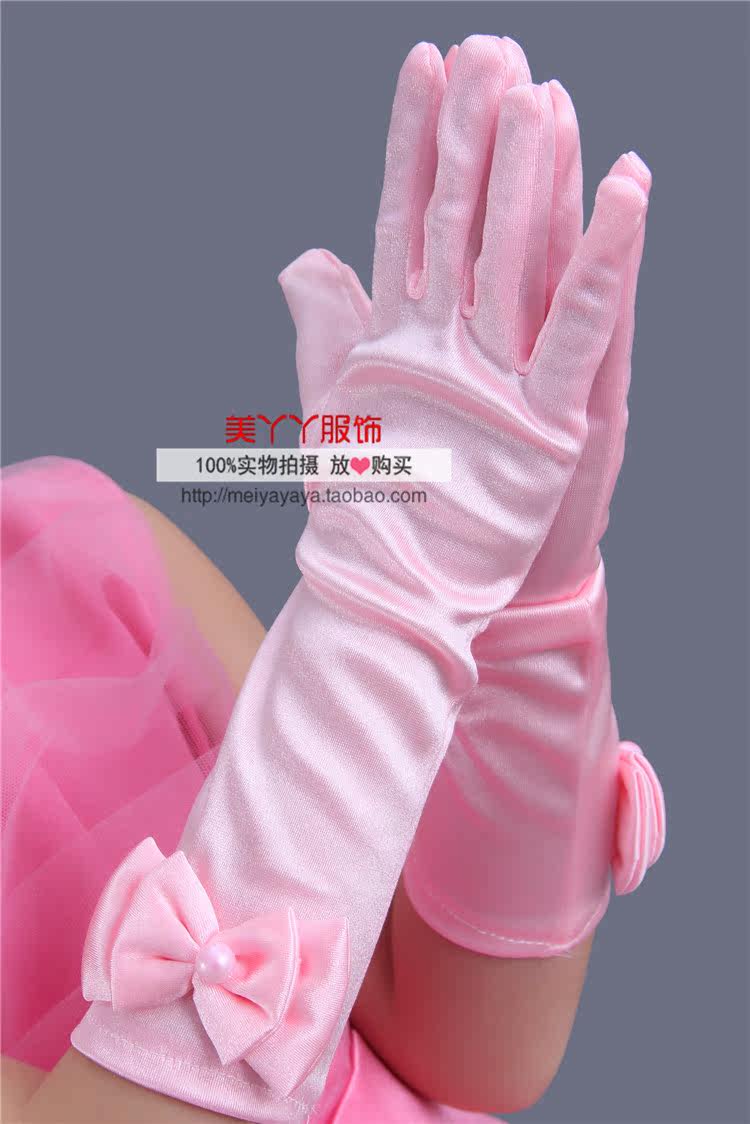 Gants pour fille en satin - Ref 2150448 Image 3