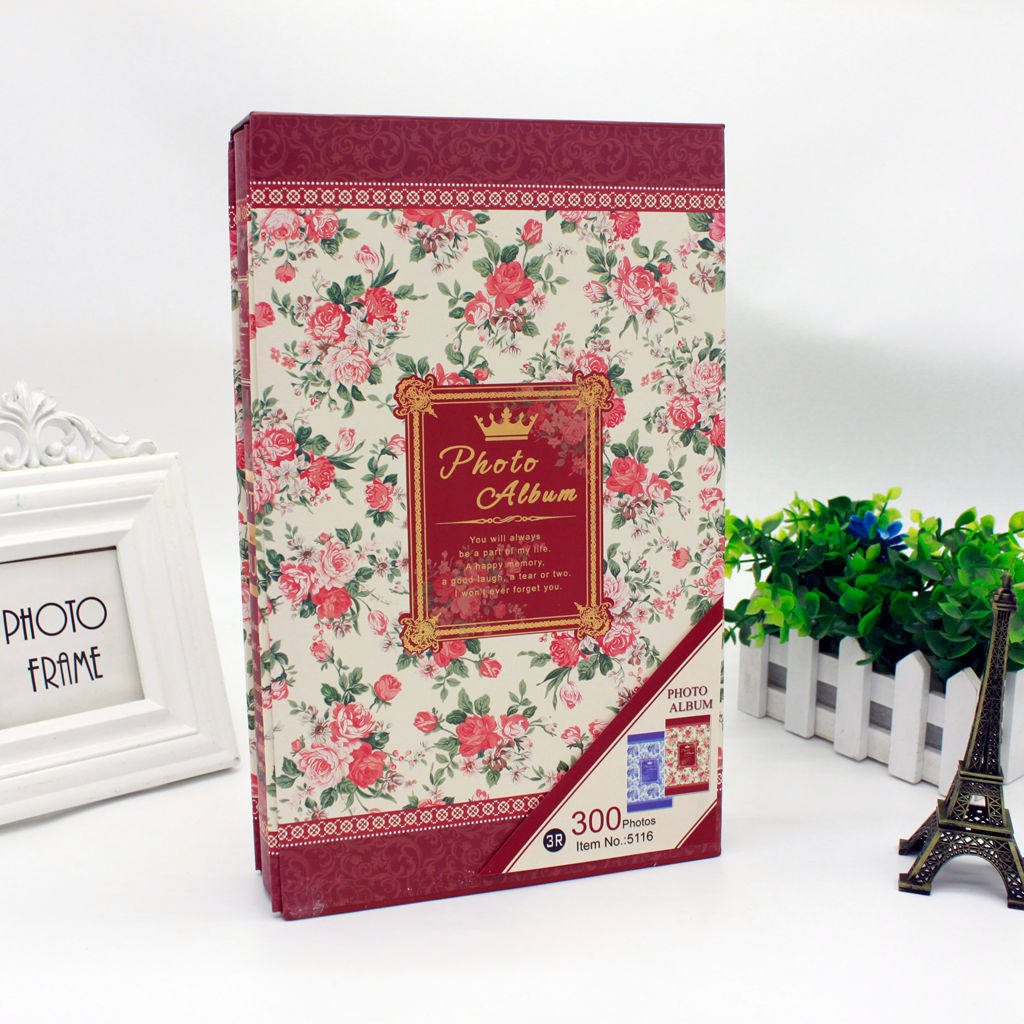 盒装 简约家庭 5寸|7寸混装290张 相册本插页式影集创意礼品 包邮