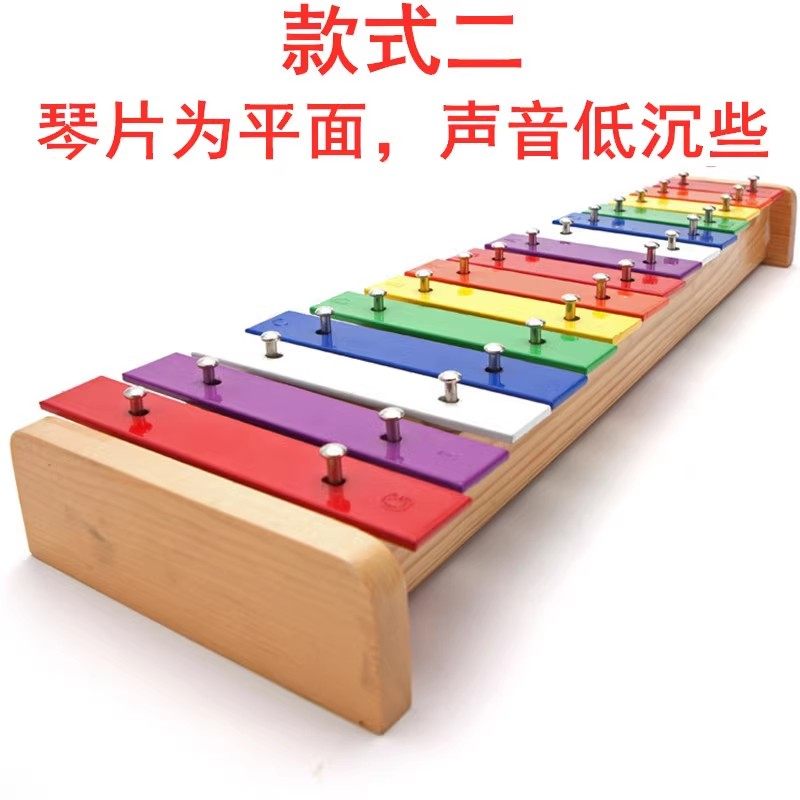 天义15音手敲琴铝板钟琴洋木琴儿童成人小学生幼儿园专业打击乐器