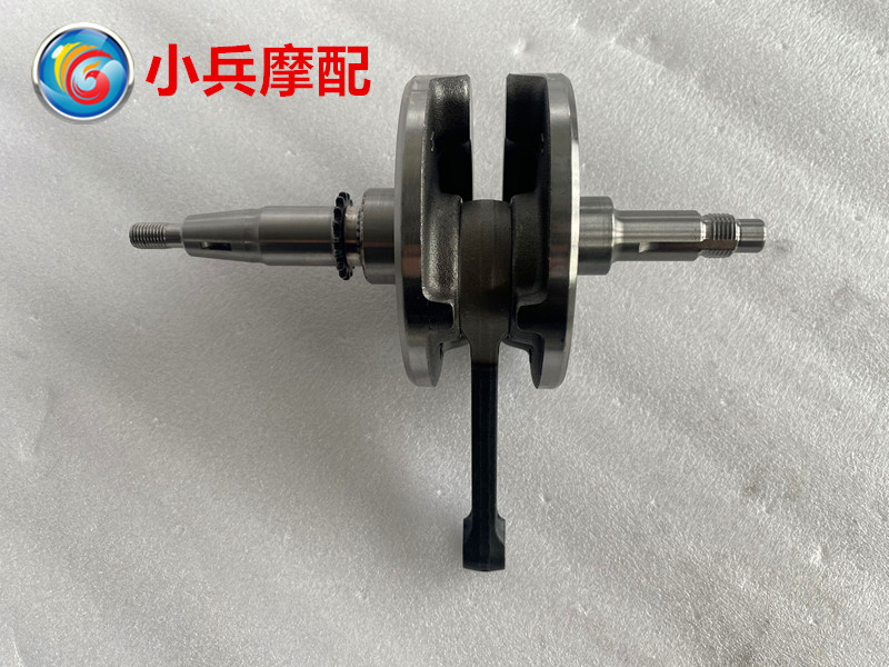 适用于铃木小太子GN125-2-F-2F 摩托车发动机曲轴连杆总成