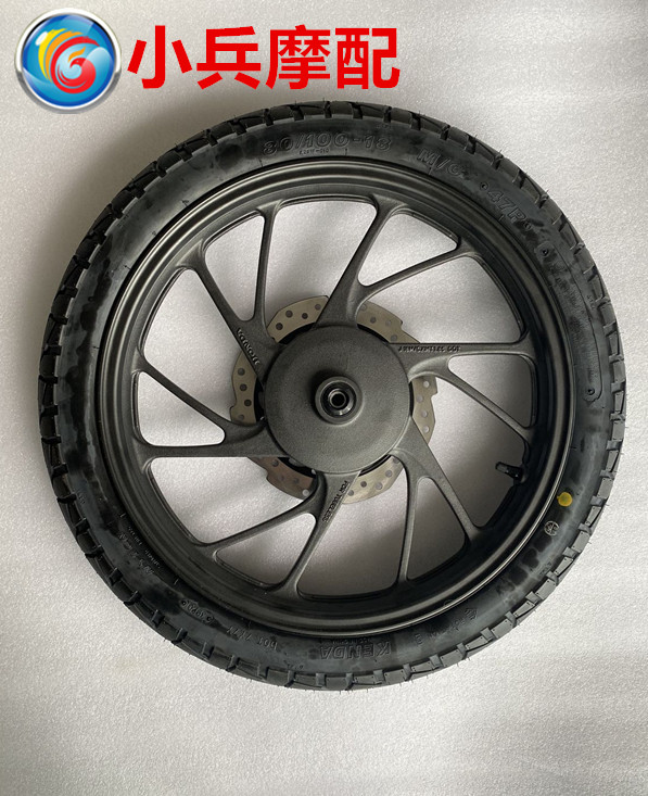 适用新大洲本田CBF150R SDH150-25前轮总成钢圈轮毂前轮胎碟刹盘