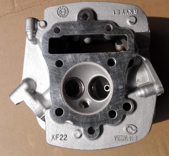 适用五羊本田锋云旗御M-CUS125 WH125-16-5A汽缸头 摩托车气缸体