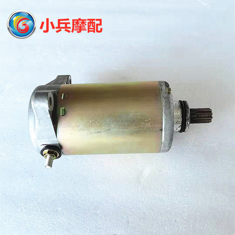 适用望江铃木太子GN250摩托车马达启动起动电机（进口ND）