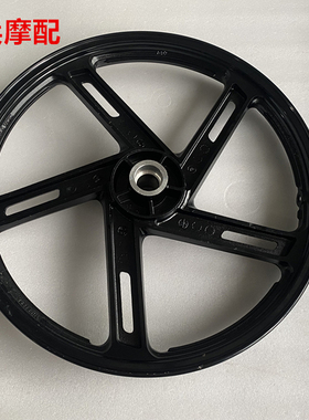 适用铃木锐爽EN150 EN150-A摩托车前钢圈前轮毂前铝轮黑色碟刹