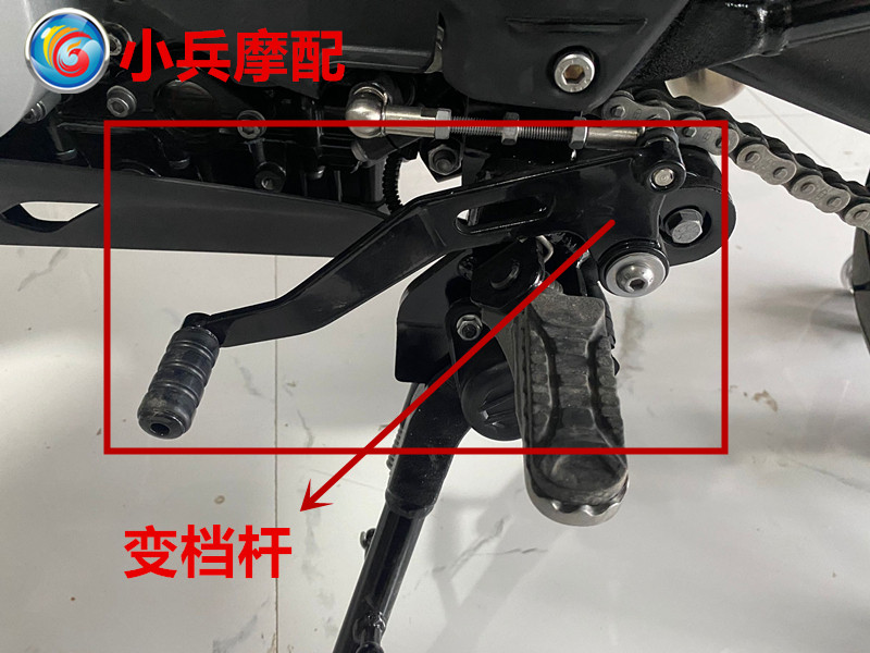 适用街跑宝马摩托车变档杆
