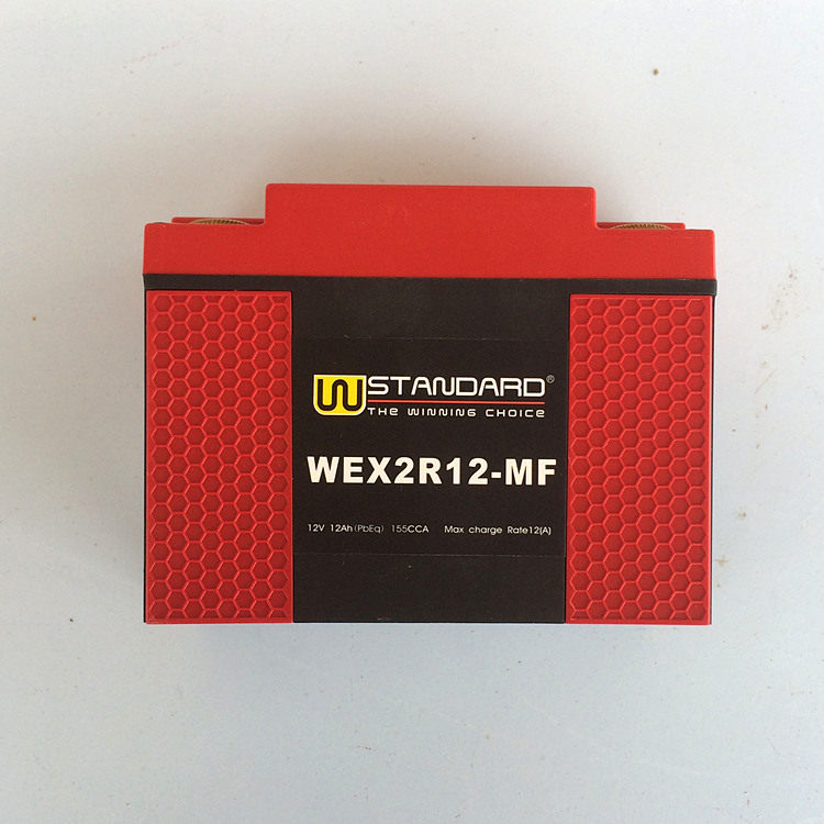 12AH安美国W锂电池蓄电瓶干电池电瓶适用雅马哈摩托车MT-07-09