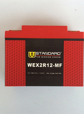 12AH安美国W锂电池蓄电瓶干电池电瓶适用本田摩托车ST1300