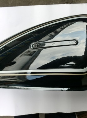 摩托车配件 适用于铃木小太子GN125F 燃油箱 汽油箱（珍珠黑色）