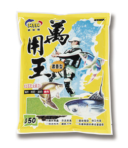 包邮南台湾鱼饵 万用（绿）粉饵粉料 乌鱼鲠鱼豆仔鱼鲫鱼