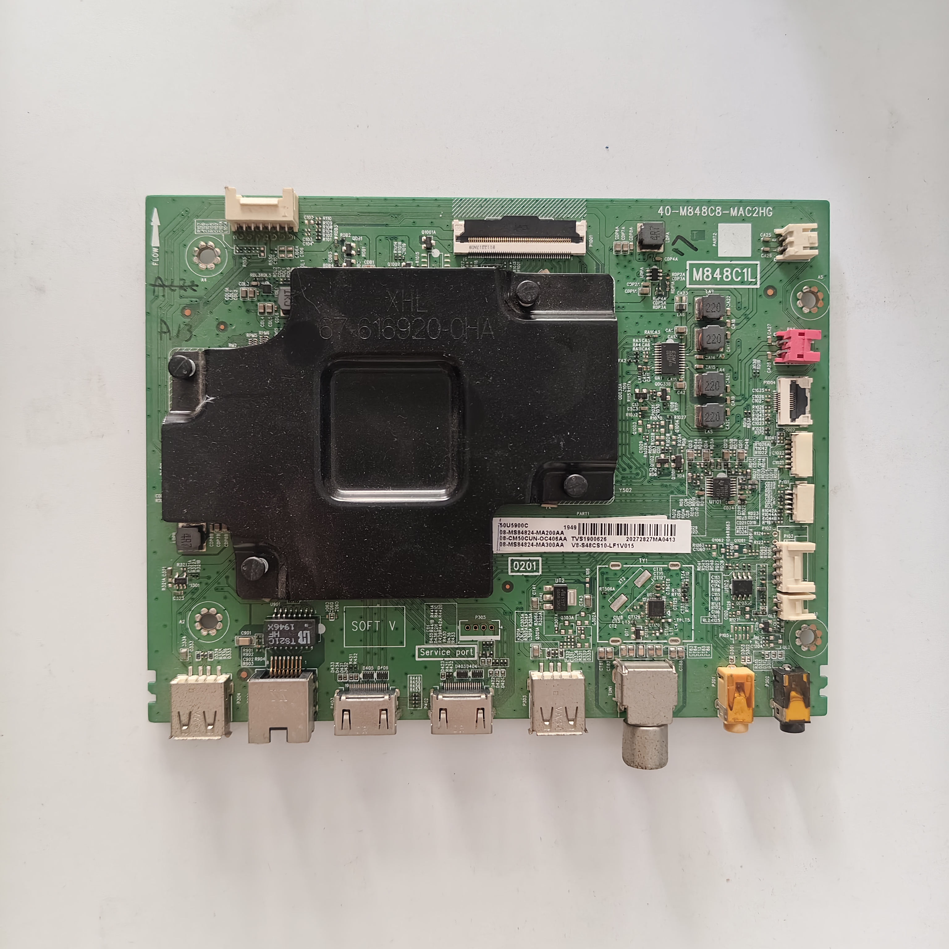 50寸东芝液晶电视机50/65U5900C 65U7900C驱动板主板M848C8电路板