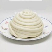 包邮 10个奶香大花卷 方便早餐馒头 手撕奶香 千层牛奶花卷