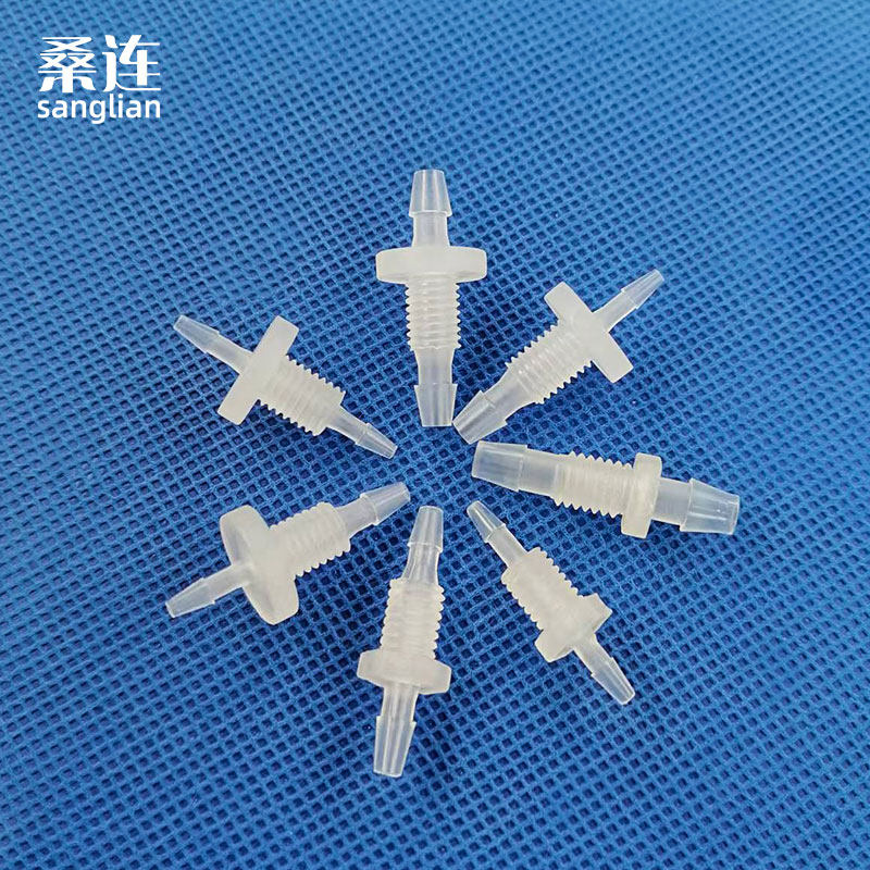 英制穿板接头过墙过板胶管接头