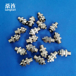 金属鲁尔接头外螺纹M5M6M8M10M12点胶胶阀针筒延长鲁尔针头转接头