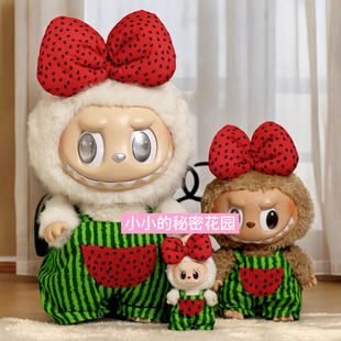 58厘米拉布布衣服zimomo娃衣大天使衣服牛仔背带裤玩偶衣服