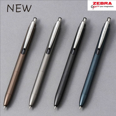 日本ZEBRA斑马新款金属中性笔显质感限定款JJ57按动sarasa grand