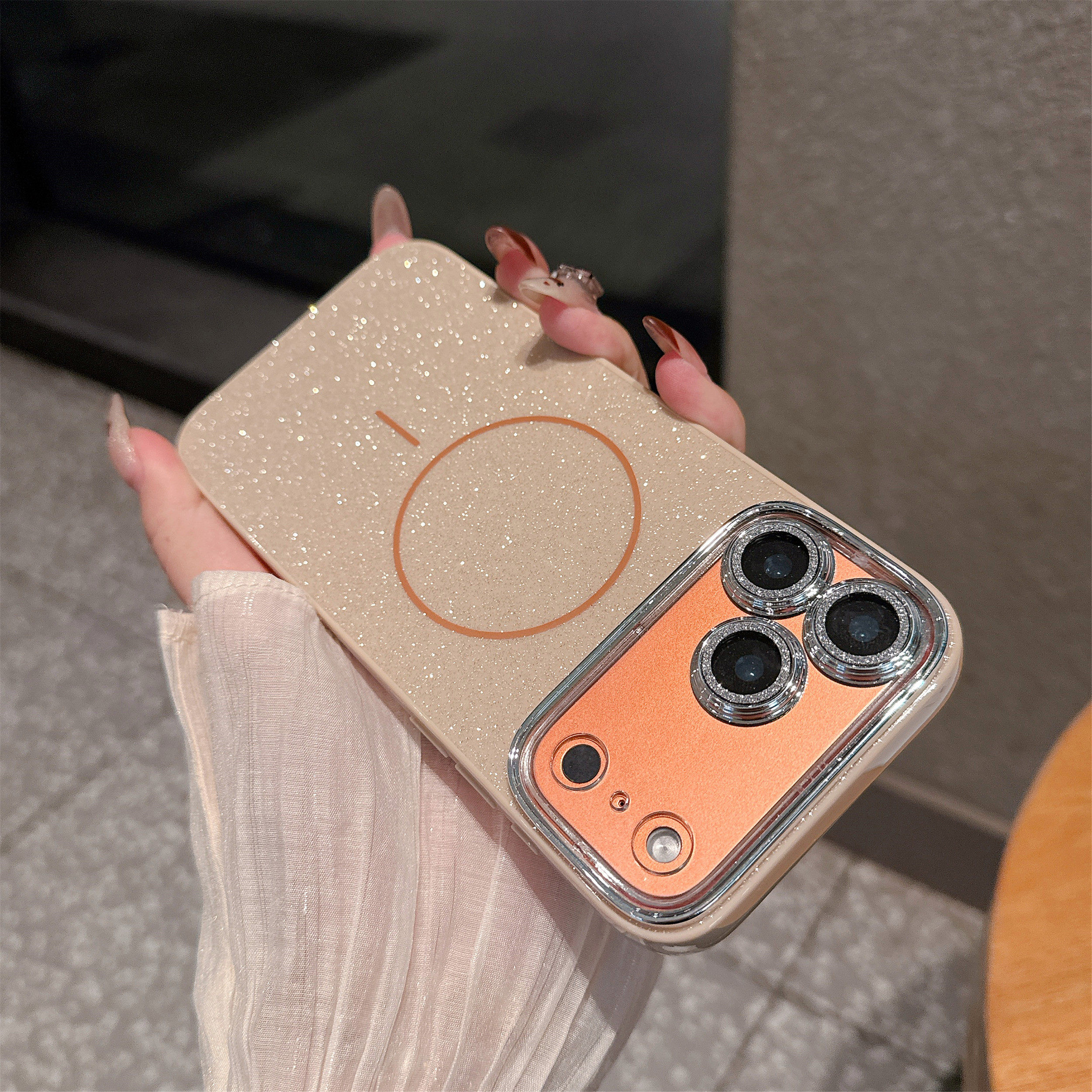 【博创】苹果iPhone17闪粉手机壳11/12/13/16简约13pro/15pro磁吸16E/16promax保护套14plus/15plus轻奢女款,3C数码配件,手机保护套/壳,淘宝优惠券,粉丝福利购,淘宝优惠卷