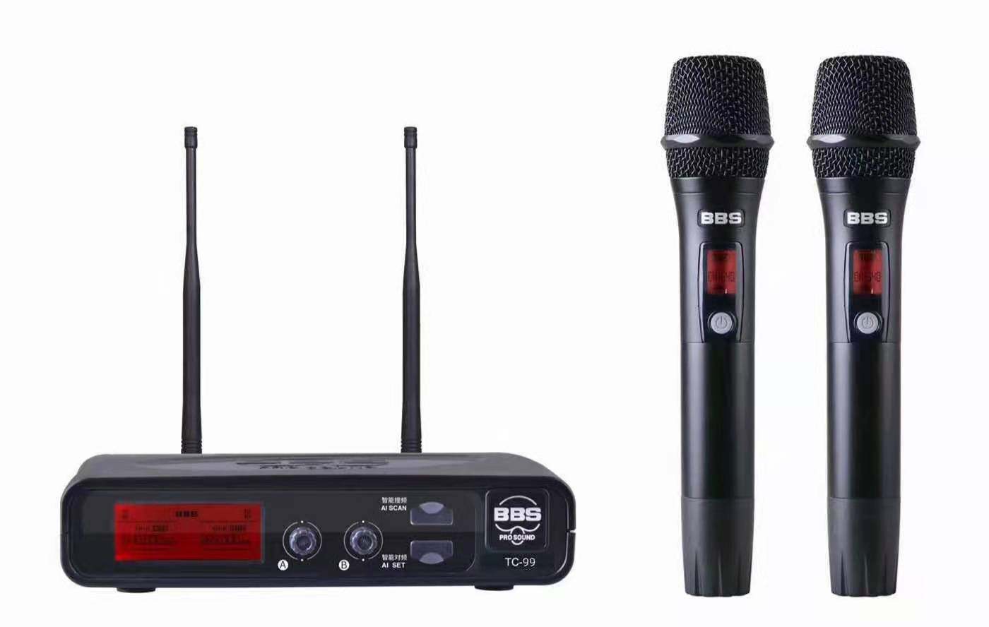 bbs tc-99无线u段麦克风话筒会议专业舞台演出ktv家用娱乐麦克风