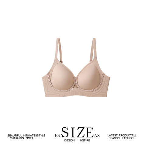 BR SIZE AS秋冬款无痕聚拢文胸罩女士防下垂收副乳小胸不空杯内衣