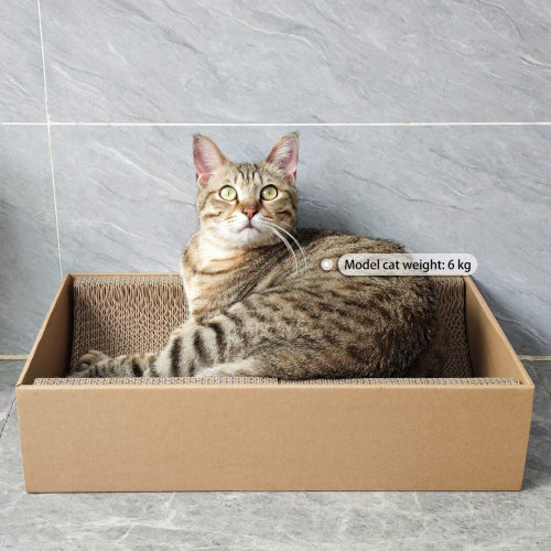 益蔻icle日系U型纸盒猫抓板可替