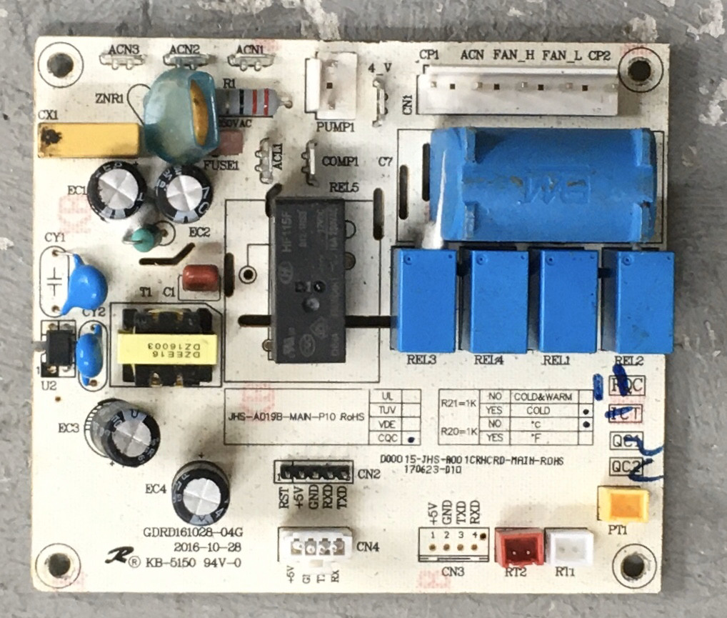 空调电脑板JHS-A019B-MAN-P10