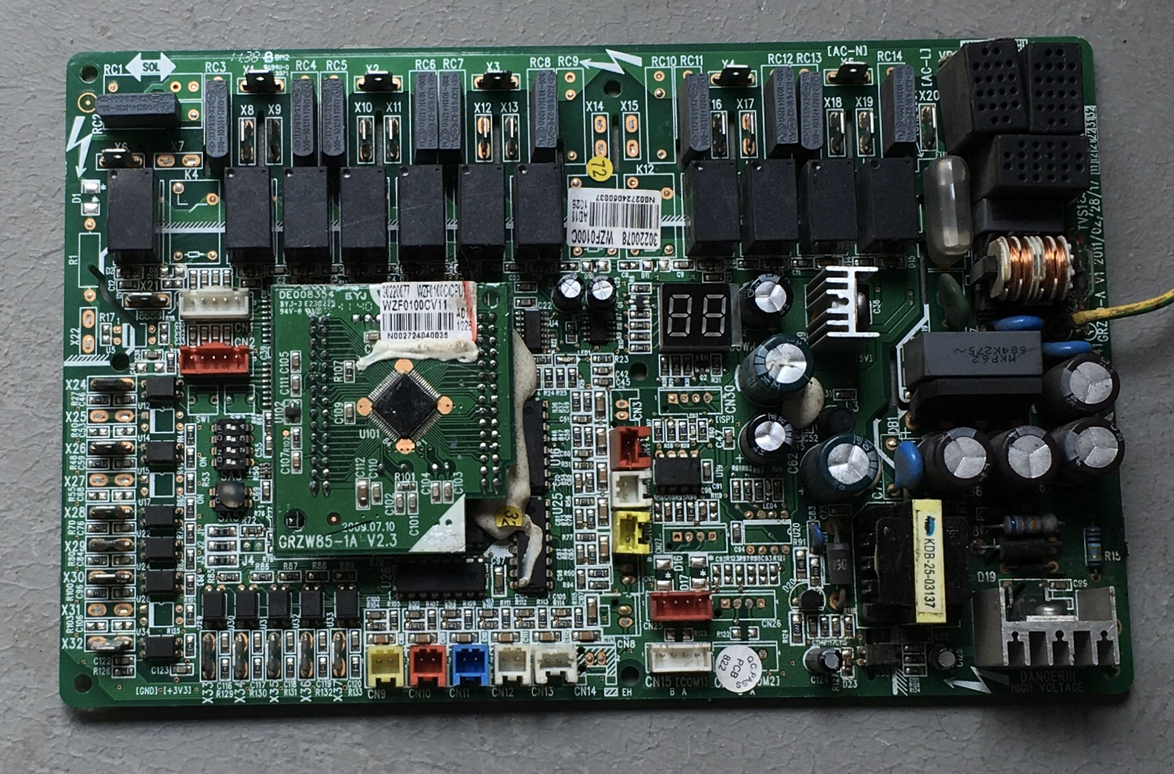 格力空调空气能热水器 30220077 主板 WZF0100C,GRZF0-A 30220078