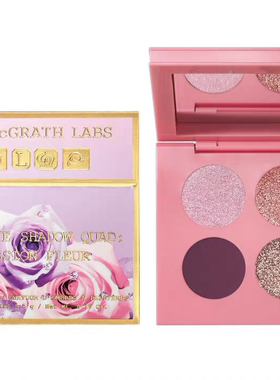 海淘现货Pat Mcgrath四色眼影盘粉樱盘Passion fleur