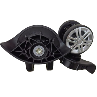 鸿立A10万向轮行李箱维修配件鸿日A108轮子铝框箱轱辘子中泰A815