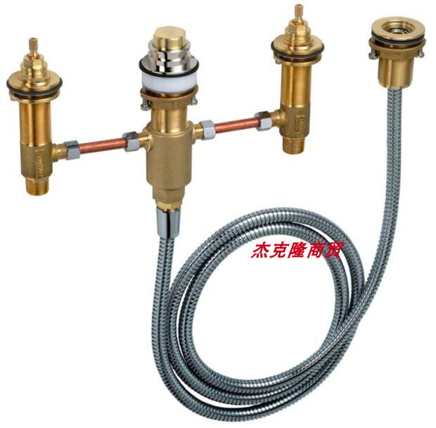 汉斯格雅4孔浴缸龙头暗装基础套件 13244180 连接件 底座13244187