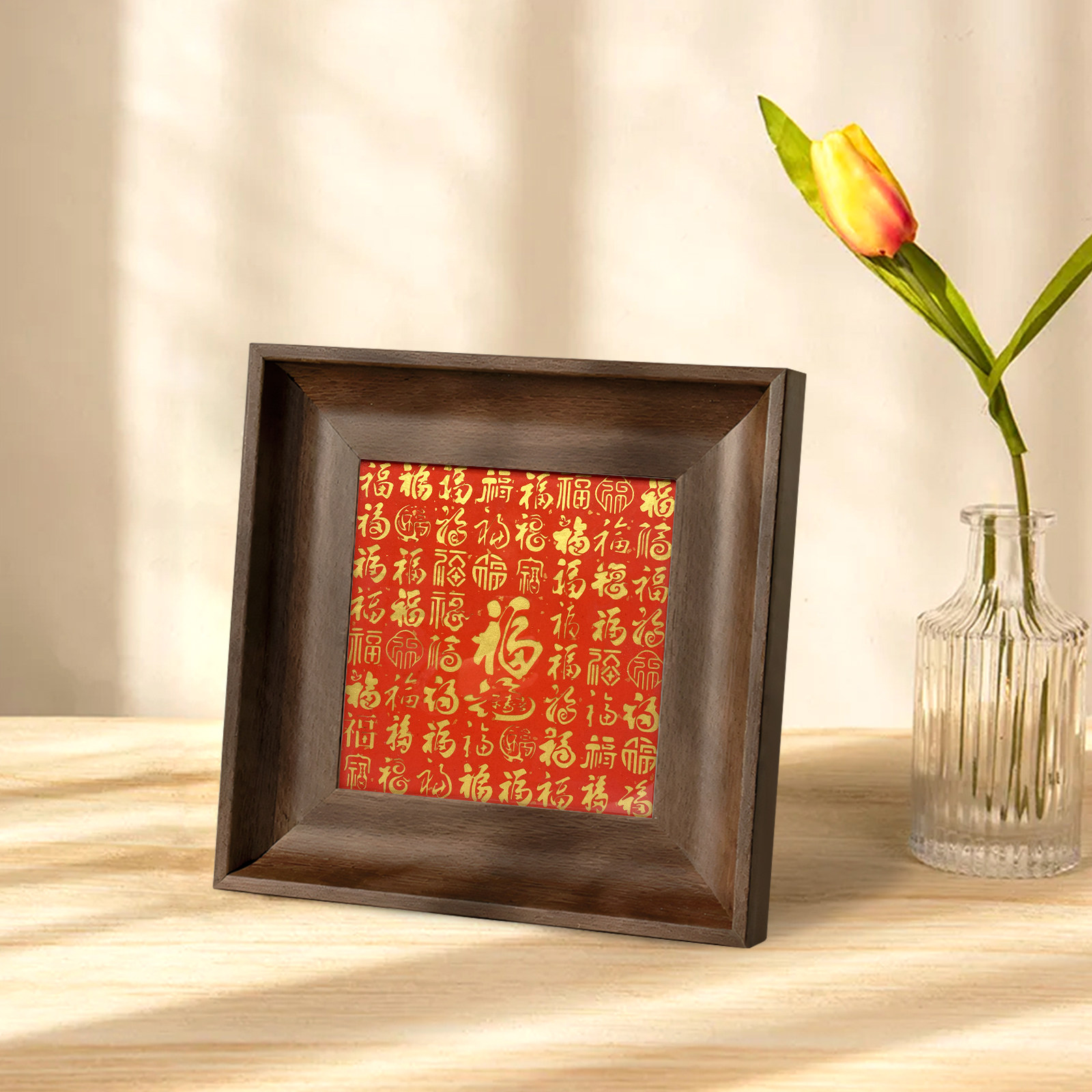 非遗剪纸百福图新中式装饰画客厅喜庆福字春节乔迁吉祥礼物盒摆台,节庆用品/礼品,福字/窗花/窗贴,淘宝优惠券,粉丝福利购,淘宝优惠卷